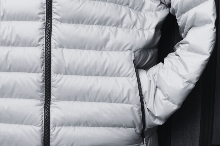 veste effet matelassé pour homme