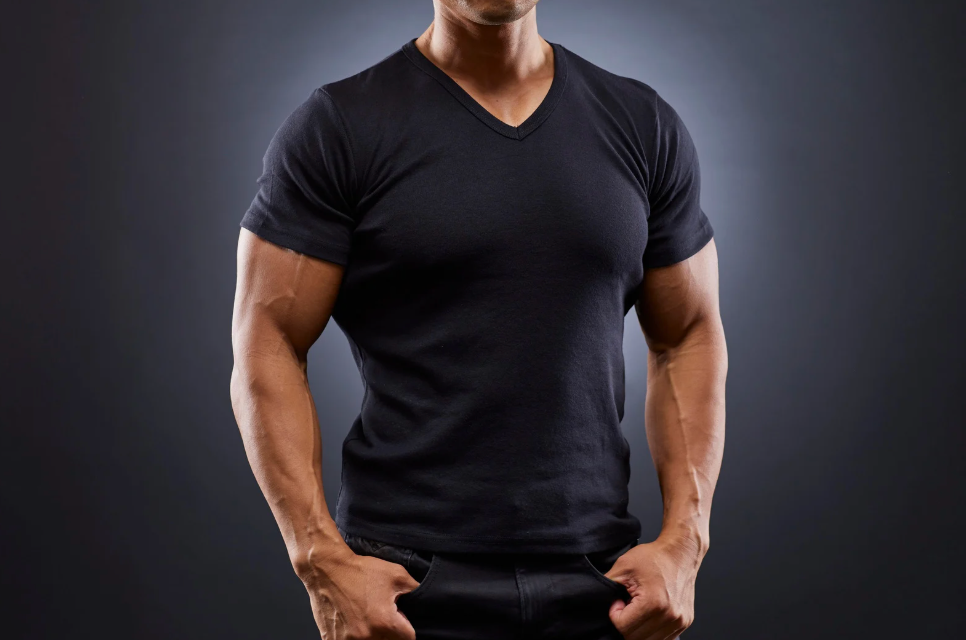 tee-shirt homme musclé