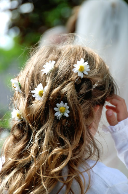 accessoires cheveux mariage champêtre