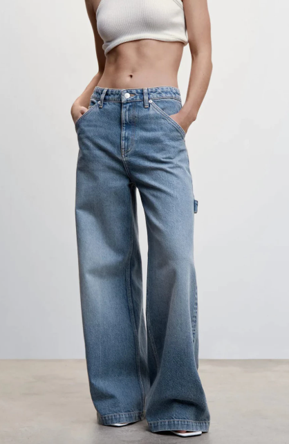 Jean large - MANGO