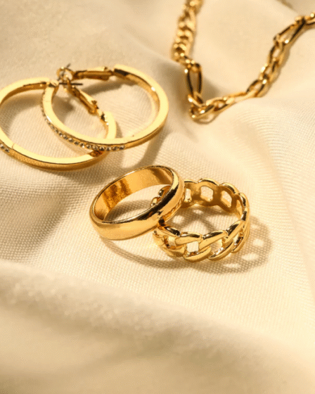 nettoyer des bijoux en or