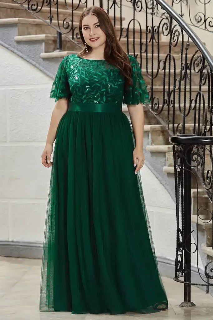 Robe Demoiselle D'Honneur Longue