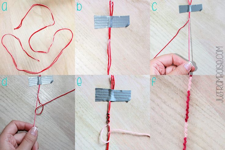 comment faire un bracelet brésilien rond