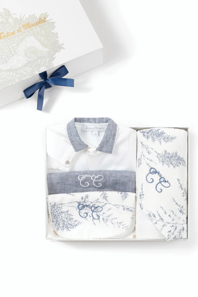 Coffret - Naissance Feuillage garçon | Tartine et Chocolat