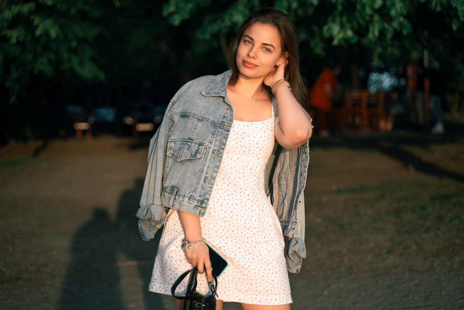 quelle veste avec une robe longue