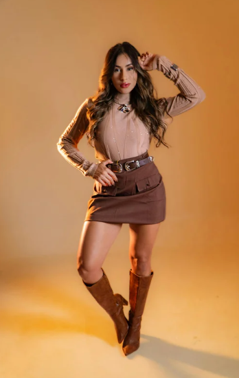 marron et beige